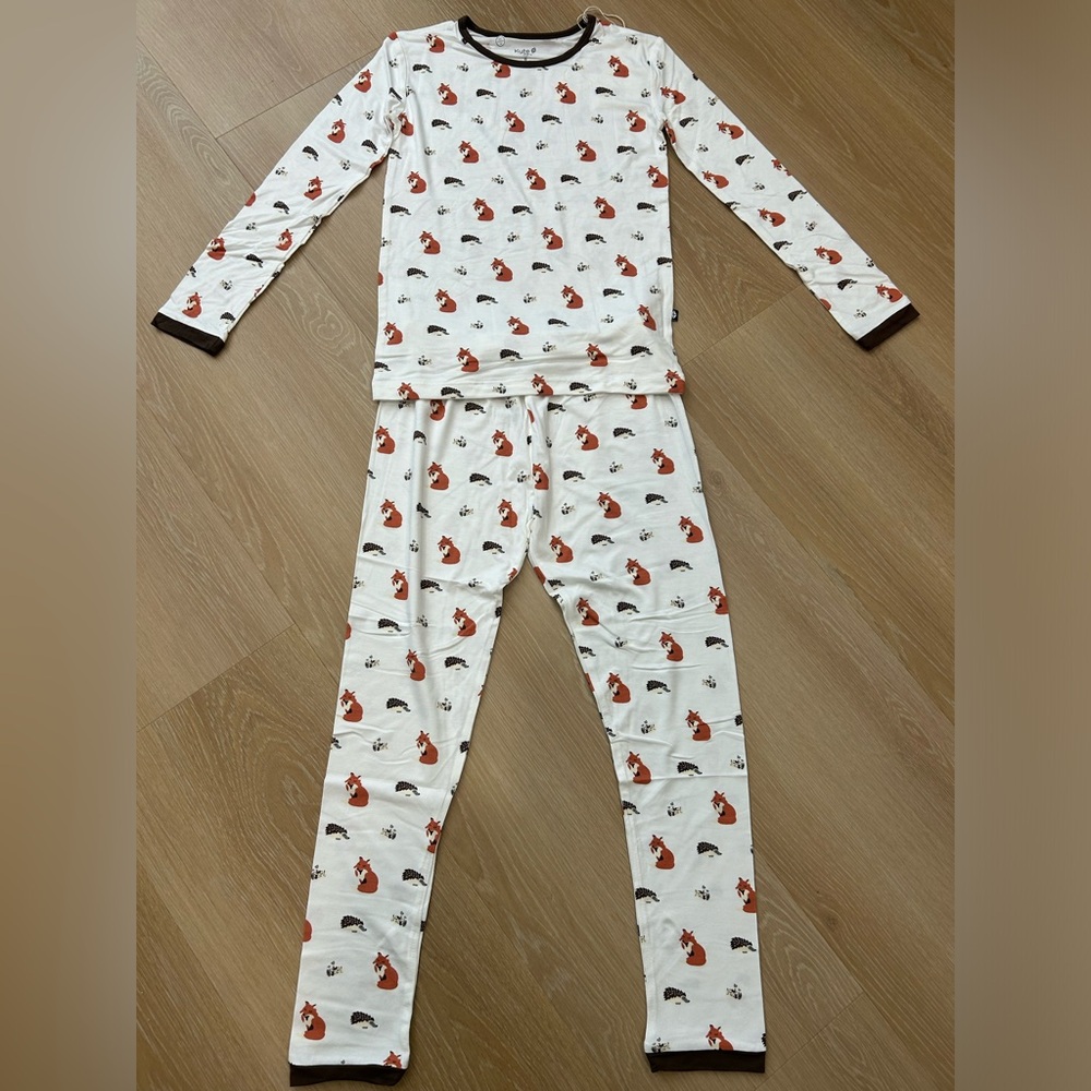 Long sleeve pajamas in Sienna Woodland (Sz8) - Picture 2 of 7